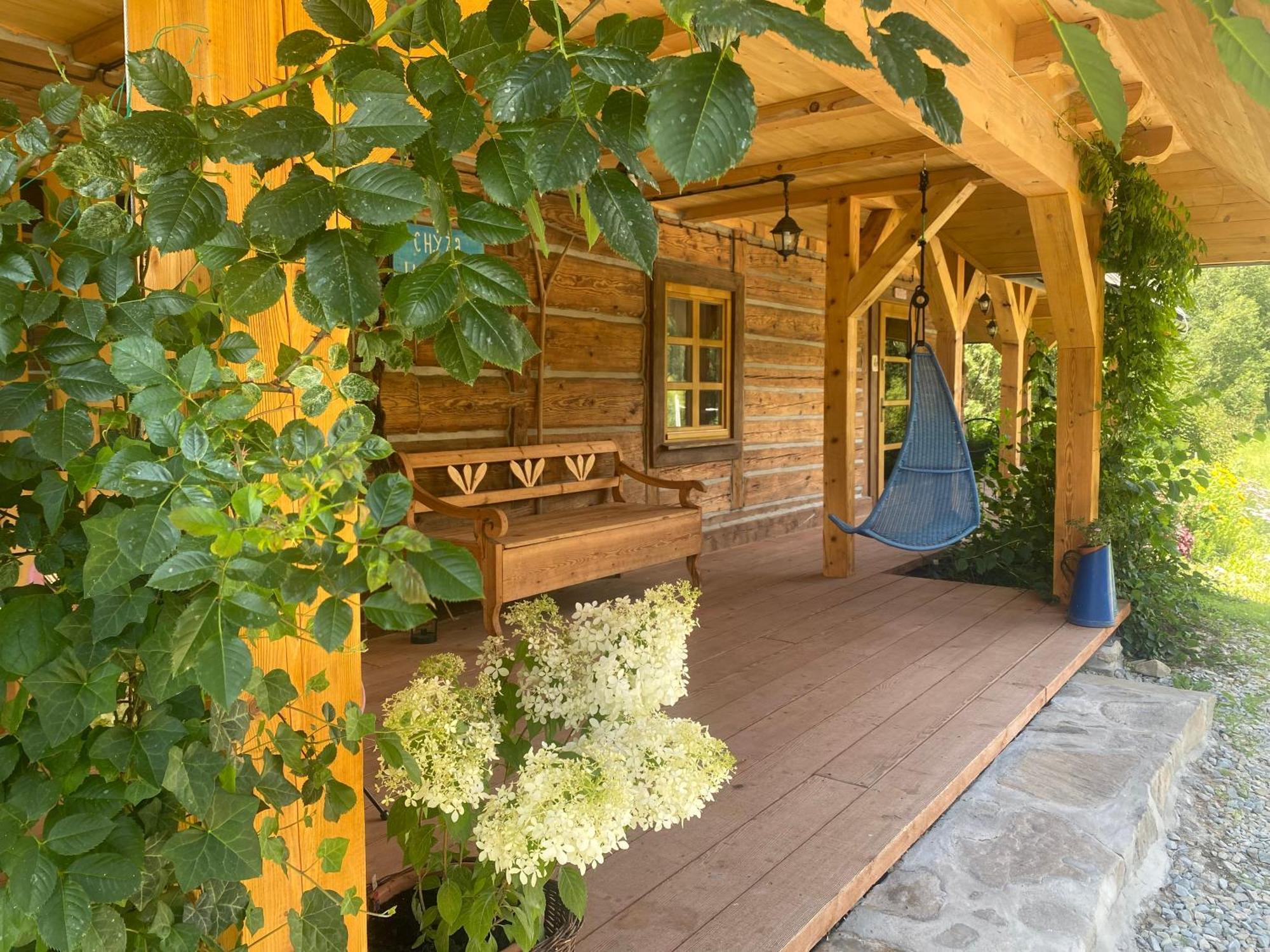 Chyza Hapele Hotel Zatwarnica Kültér fotó
